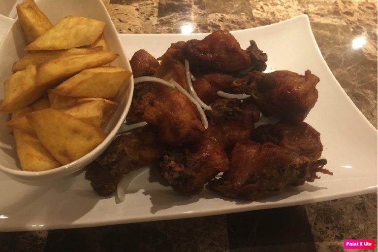 Fried Yam and Turkey Tail