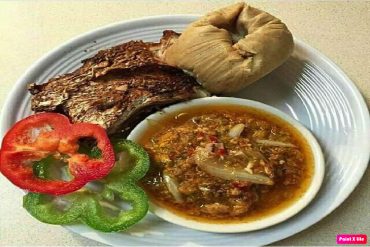 Kenkey and Fried Fish