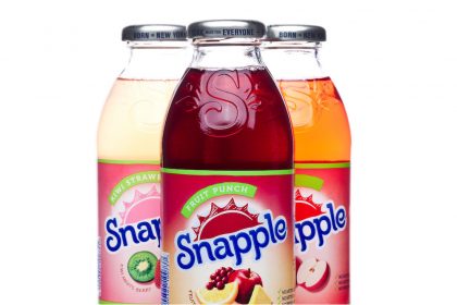 Snapple drinks